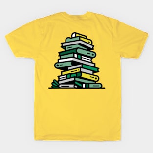 Bookisk stickes T-Shirt